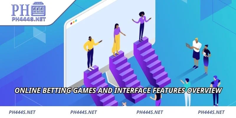 Online betting games and interface features overview
