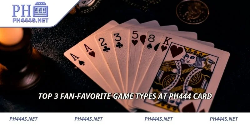 Top 3 fan-favorite game types at PH444 Card
