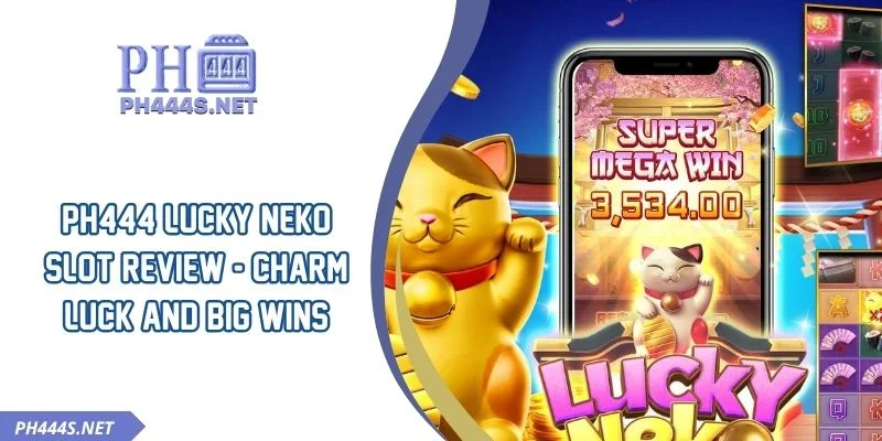 PH444 Lucky Neko Slot Review - Charm Luck And Big Wins