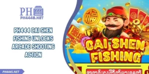 PH444 Cai Shen Fishing Unlocks Arcade Shooting Action