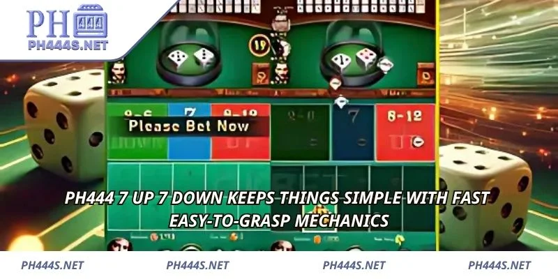 PH444 7 Up 7 Down keeps things simple with fast easy-to-grasp mechanics