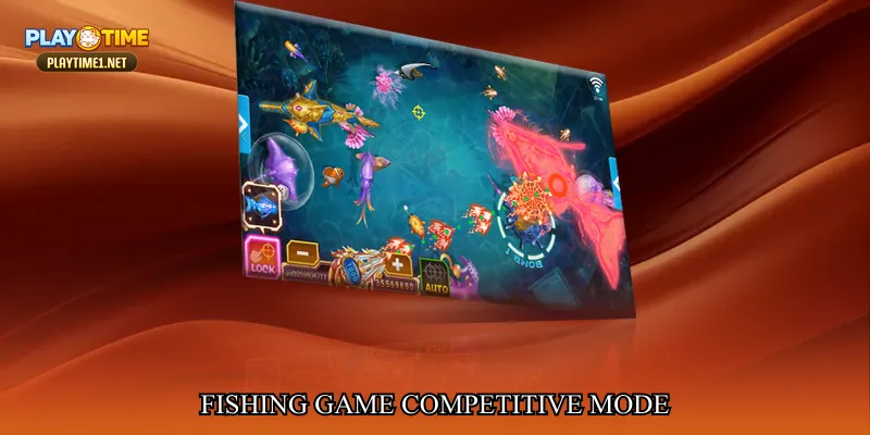 Fishing game competitive mode