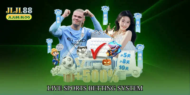 live sports betting system